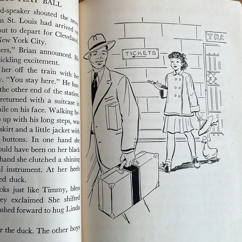 The Dooleys Play Ball by Marion Renick; Illustrated by Dwight Logan 1950